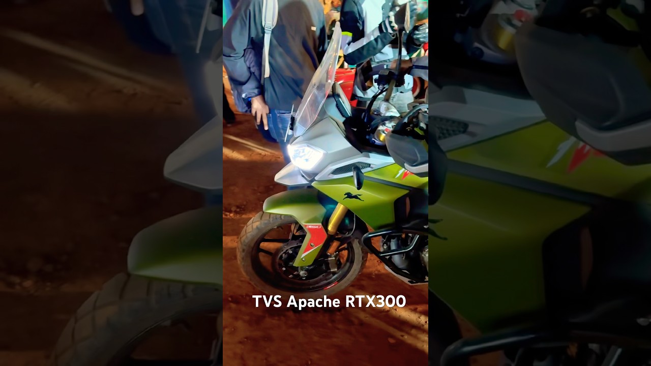 TVS Apache RTX 300 at IBW 2025, Panchgani 
