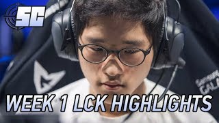 Crown is Unkillable! Week 1 LCK Highlights: KZ vs KSV | LoL esports