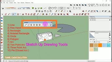 Sketch Up Drawing Tools | Tutorial- 01 |