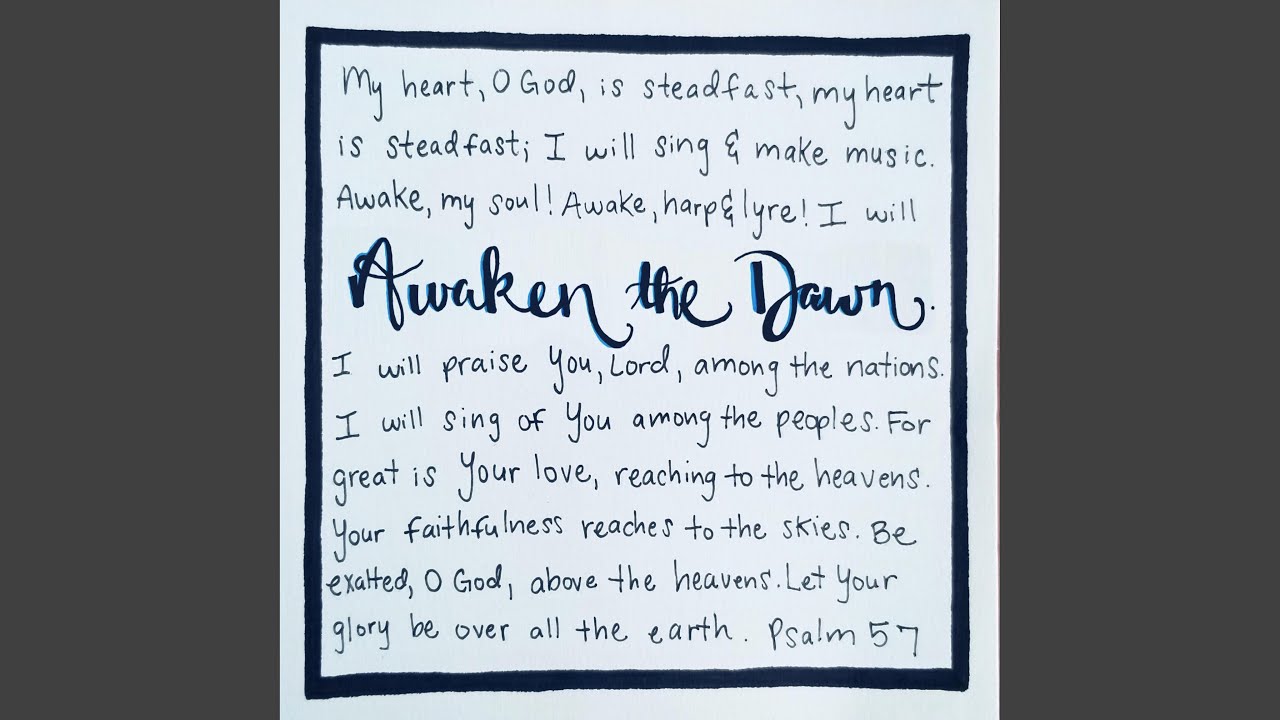 Let the Redeemed of the Lord Tell Their Story (Psalm 107)