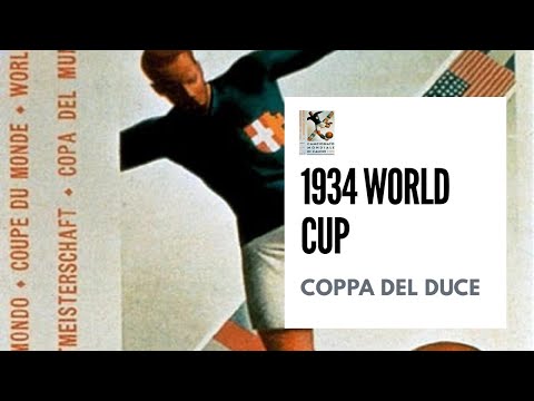 1934 World Cup | Coppa Del Duce