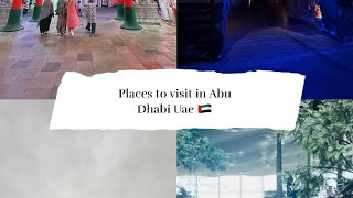 Places to visit in Abu Dhabi