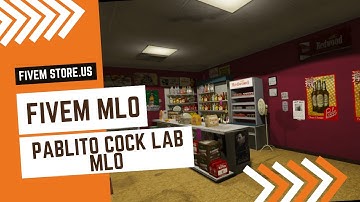 FiveM Pablito Cocaine Lab MLO #fivem #lab