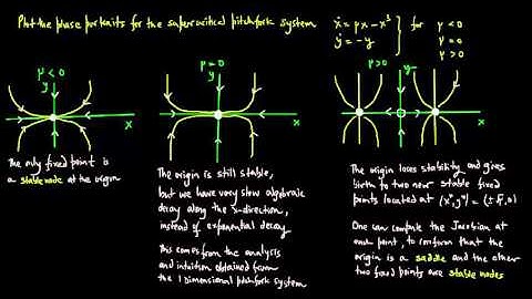 2-Dimensional Flows, Bifurcations, Lecture 2