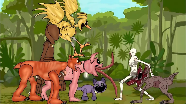 Scp096 vs All Smiling Critters Bigger Bodies. poppy playtime chapter 3.