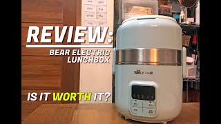 Life Lately By Kate - REVIEW: BEAR ELECTRIC LUNCH BOX