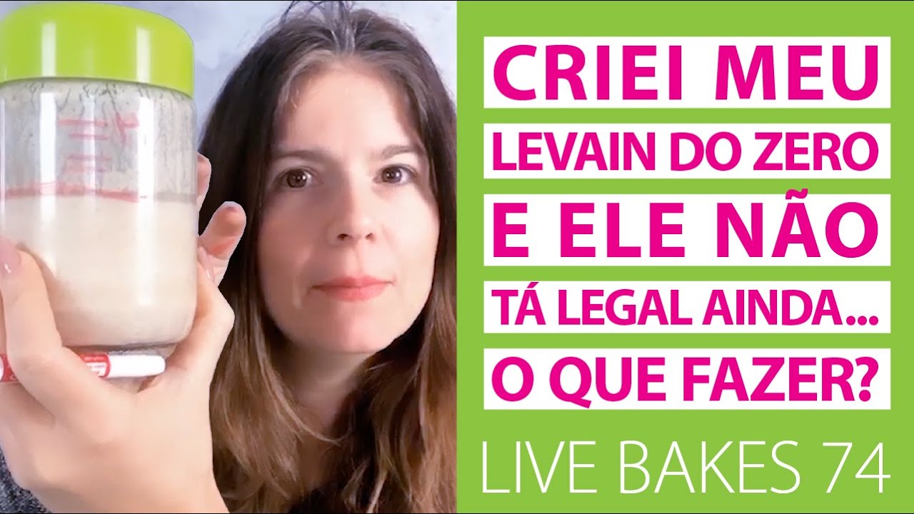 CRIEI MEU LEVAIN DO ZERO E ELE TÁ PREGUIÇOSO. O QUE FAZER PRA FORTALECER O FERMENTO NATURAL?