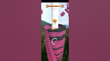 stack ball 3d (level 55)🥳💫🕹️ gameplay android ios #short #game #asmr #stackball