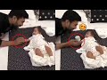 Ram charan cute with baby  mega princess  upasana konidela  filmy hook