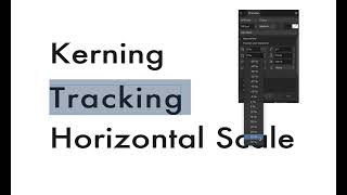 Kerning, Tracking, and Horizontal Scale in Affinity Designer (For Beginners)