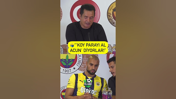 🤷‍♂️💥 Fenerbahçe Asbaşkanı Acun Ilıcalı: “‘Koy parayı al Acun’ diyorlar. Öyle bir sistem yok!”
