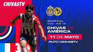 Chivas vs América | Sub 18 | Semifinal Vuelta Clausura 2024 | Liga MX Presentado por MG