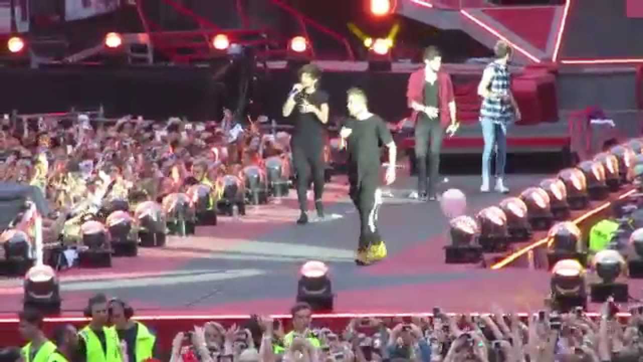 One Direction- Happily- Where We Are Tour- Denmark, Copenhagen, 17/6-2014 {HD}