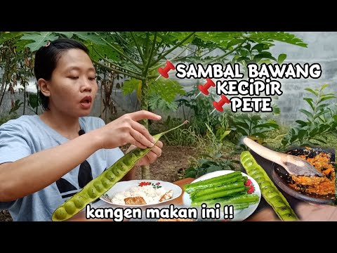 Makan Pakai Sambal Bawang
