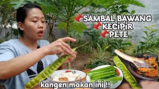 Miss eating this‼️Shallot and winged bean chili sauce