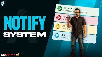 [ESX / QB / QBOX] NUI Animated Notification Script | Custom Alerts for FiveM | Fatality Scripts