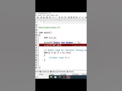 C Programming Patterns Questions #cprogramming #codingtutorial - YouTube