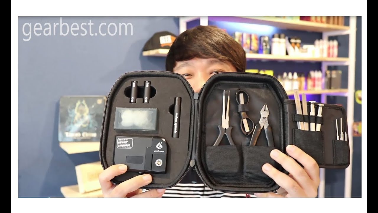 긱베이프 리빌드 도구세트. 521마스터킷. geekvape 521 master tool kit YouTube