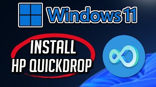 How to Download and Install HP QuickDrop App on Windows 11/10 [2024] screenshot 1