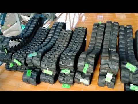 Video em về ít bánh xích cao su xe rùa (xin lh 0947846773) - youtube