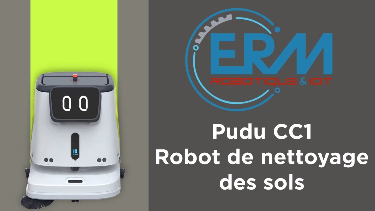 Le robot de nettoyage professionnel pour tous les sols  Pudu CC1