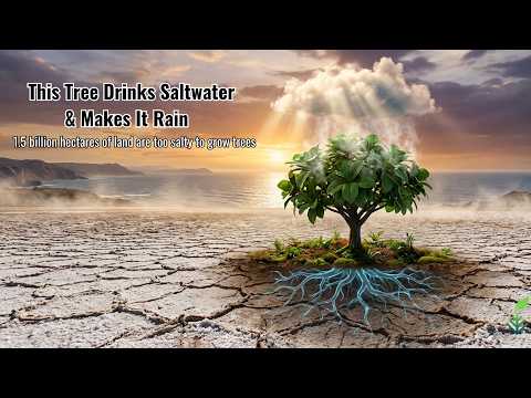 Video This Tree Drinks Saltwater & Makes It Rain