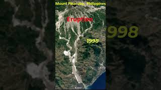 Before and After Mount Pinatubo Eruption, Philippines