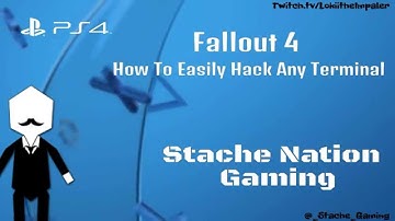 Fallout 4 - How To Easily Hack Any Terminal