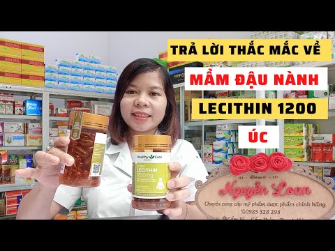 Video Mầm đậu nành Úc Super Lecithin Healthy Care 1200mg... - youtube