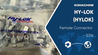 HY-LOK (HYLOK) / Female Connector - S316 (CFC8-8N 1/2O.D*1/2NPT) / INV-07970