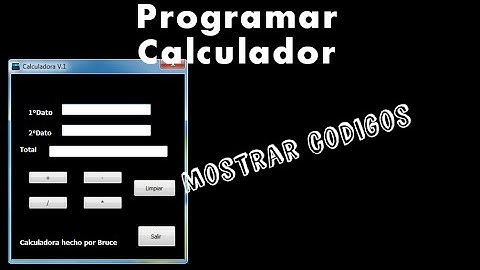 Como hacer una Calculadora