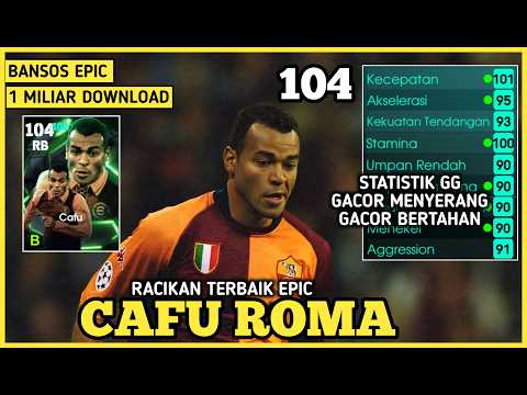 cr7slot x apollo4d - RACIKAN BANSOS EPIC CAFU 104 AS ROMA | E FOOTBALL 2026