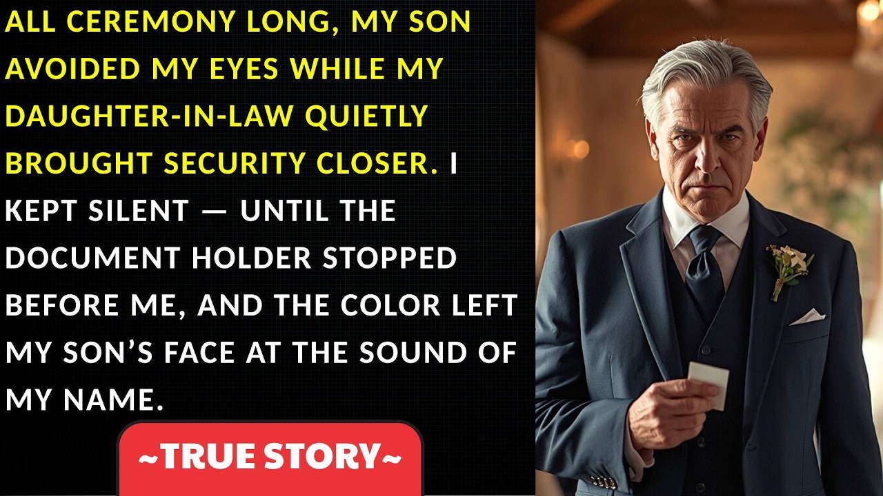 During My Son’s Wedding, They Ignored Us Completely — Then The MC Called My Name And...
