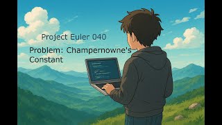 🗣️🎧: 🇨🇭 | 🧮 Projekt Euler 040- Lösen mit Python – "Champernowne's Constant" | #python #projecteuler