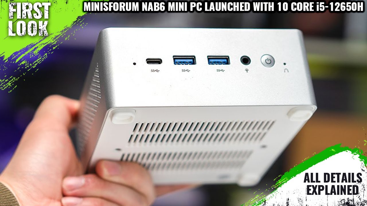 ミニPC MINISFORUM NAB6 Amazon.com: MINISFORUM NAB6 Lite Mini PC Core i5-12600H(12C/16T