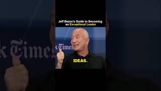 Jeff Bezos's Guide to becoming an Exceptional Leader #shorts #jeffbezos #explore #amazon