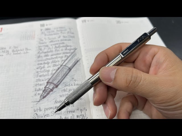 文具王の作業動画】今日の筆記具「F-701」ゼブラ 2021年01月18日