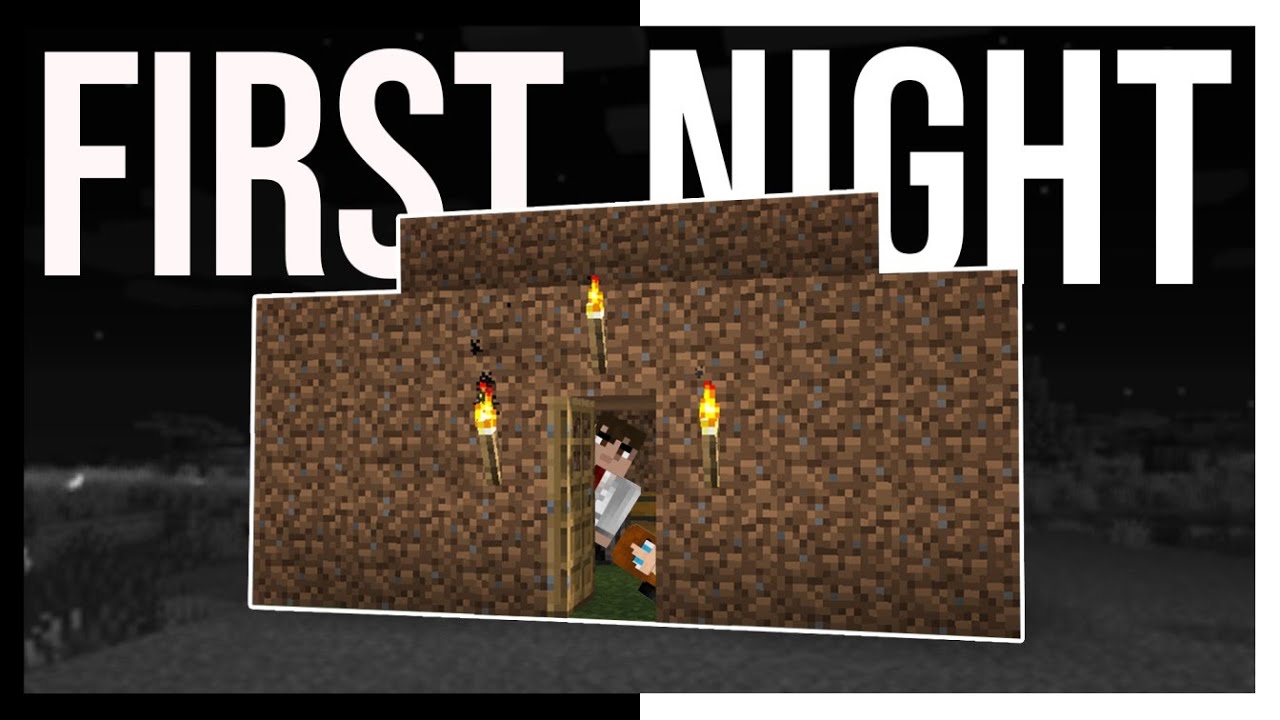 How to Survive the First Night on CountDown SMP - YouTube