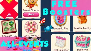 ALL Candy Crush Minigames 2021 (FREE BOOSTERS Tutorial)