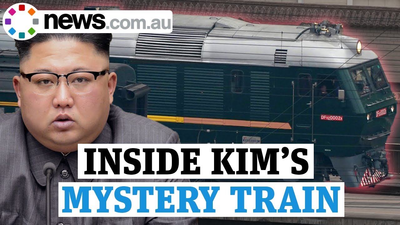 Inside Kim Jong-un's bulletproof mystery train - YouTube
