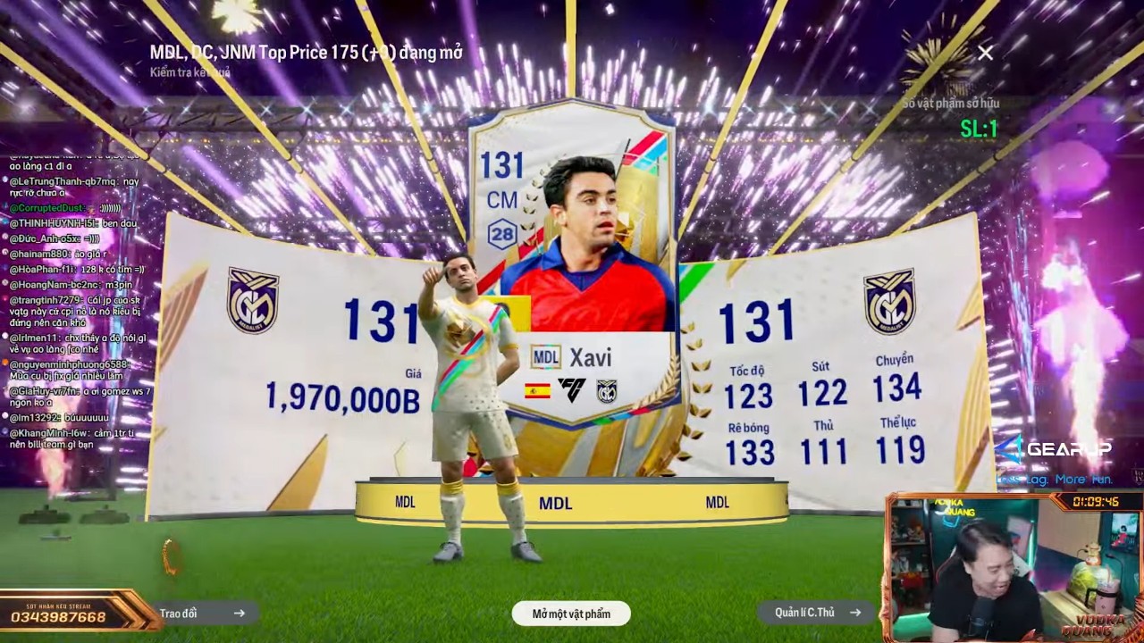 Vodka Quang Stream | Phải rực rỡ nhé các ông chủ