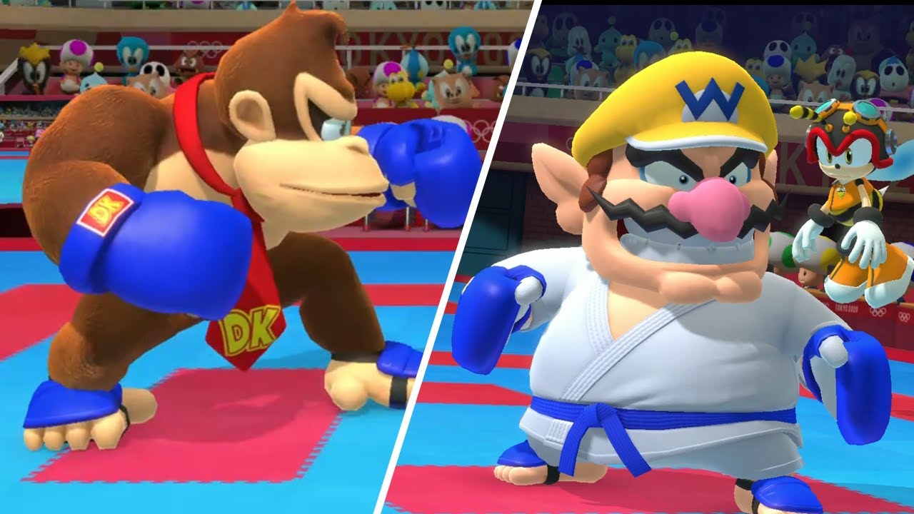 MARIO & SONIC AT THE OLYMPIC GAMES TOKYO 2020 Donkey Kong + Wario - Dream Karate & Karate