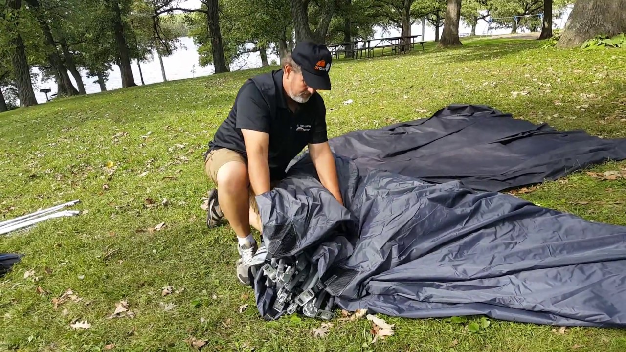 Oxley 7 Lite Tent - Take Down & Packing Away