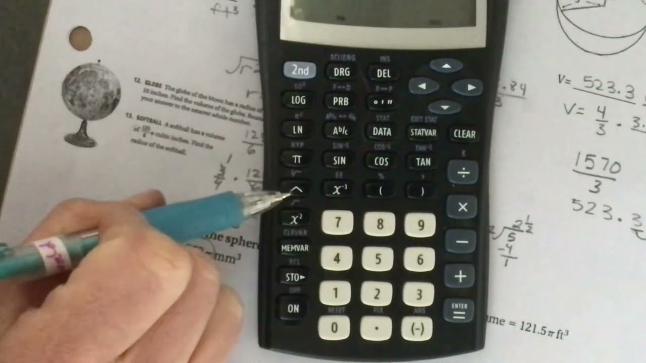 Missing Dimensions in Volume of Spheres