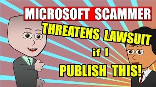 Microsoft Scammer Threatens Lawsuit