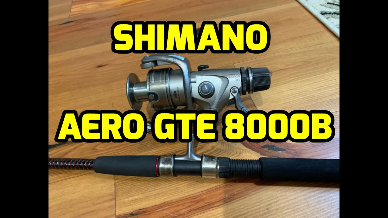 Shimano Aero GTE 8000B Baitrunner - YouTube