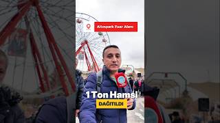 Ankarada Özel 1 Ton Hamsi İkramı Uzun Kuyruklar Oluşturdu