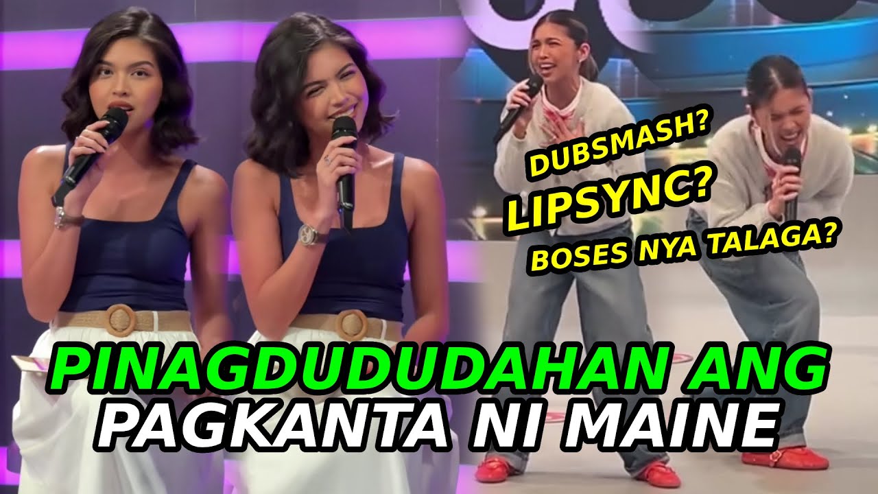 Maine Mendoza PINAGDUDUDAHAN Ng Mga Netizens Ang Kanyang Pagkanta Ng Listen Sa Eat Bulaga Party | IK