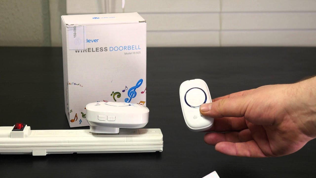 iClever's HI925 Smart Wireless Door Bell YouTube