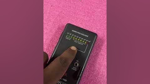 surface resistivity meter ESD